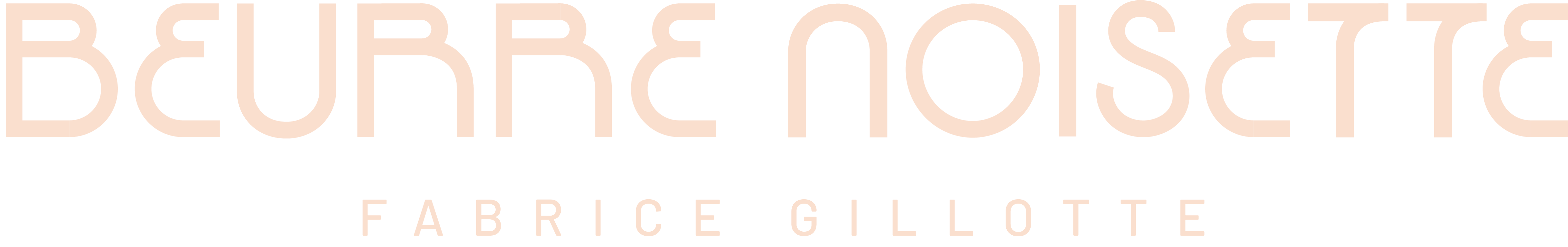 Logo Beurre Noisette - Fabrice Gillotte