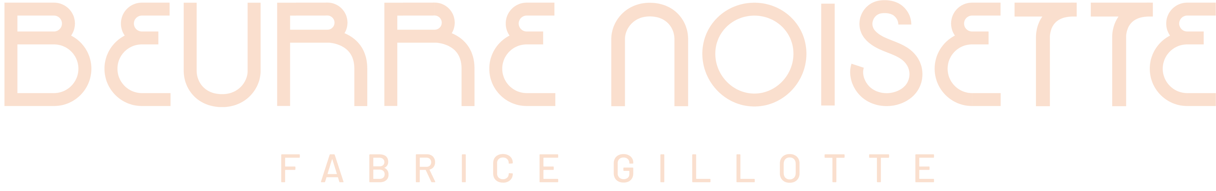 Logo Beurre Noisette - Fabrice Gillotte